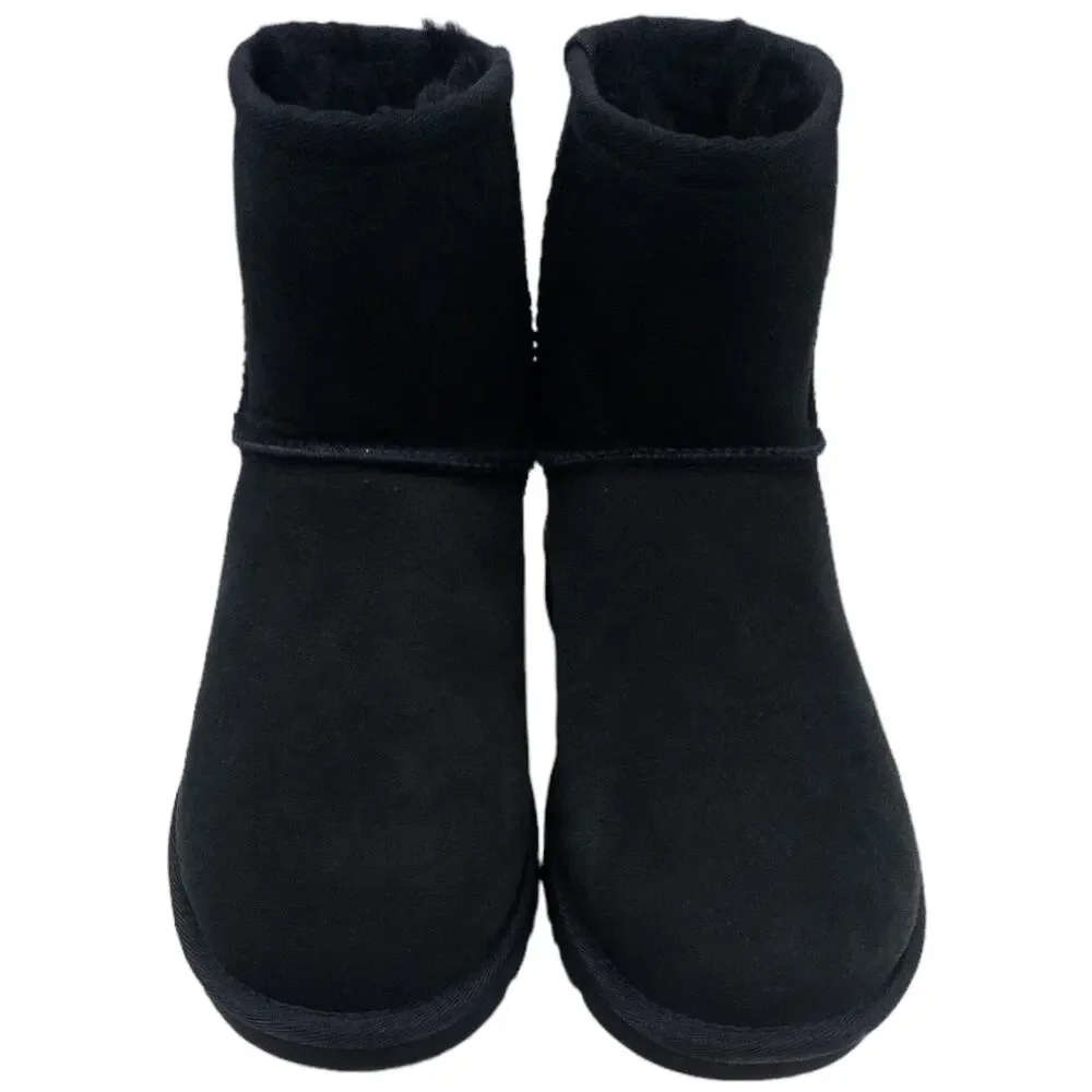 Authentic Ugg Classic Mini II Boots Black Women's Size 8